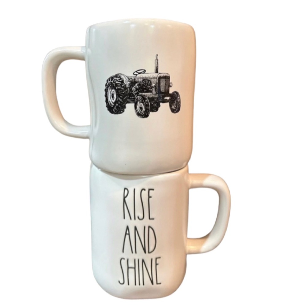 NEW Rae Dunn Farmline Rise & Shine Tractor Mug 🚜